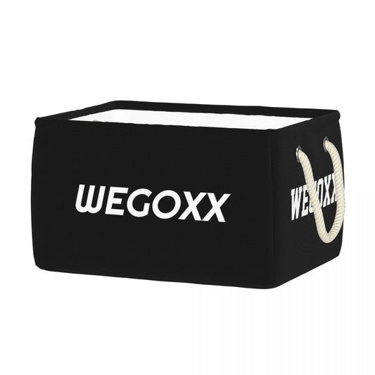 WEGOXX Large Imitation Linen Storage Bin